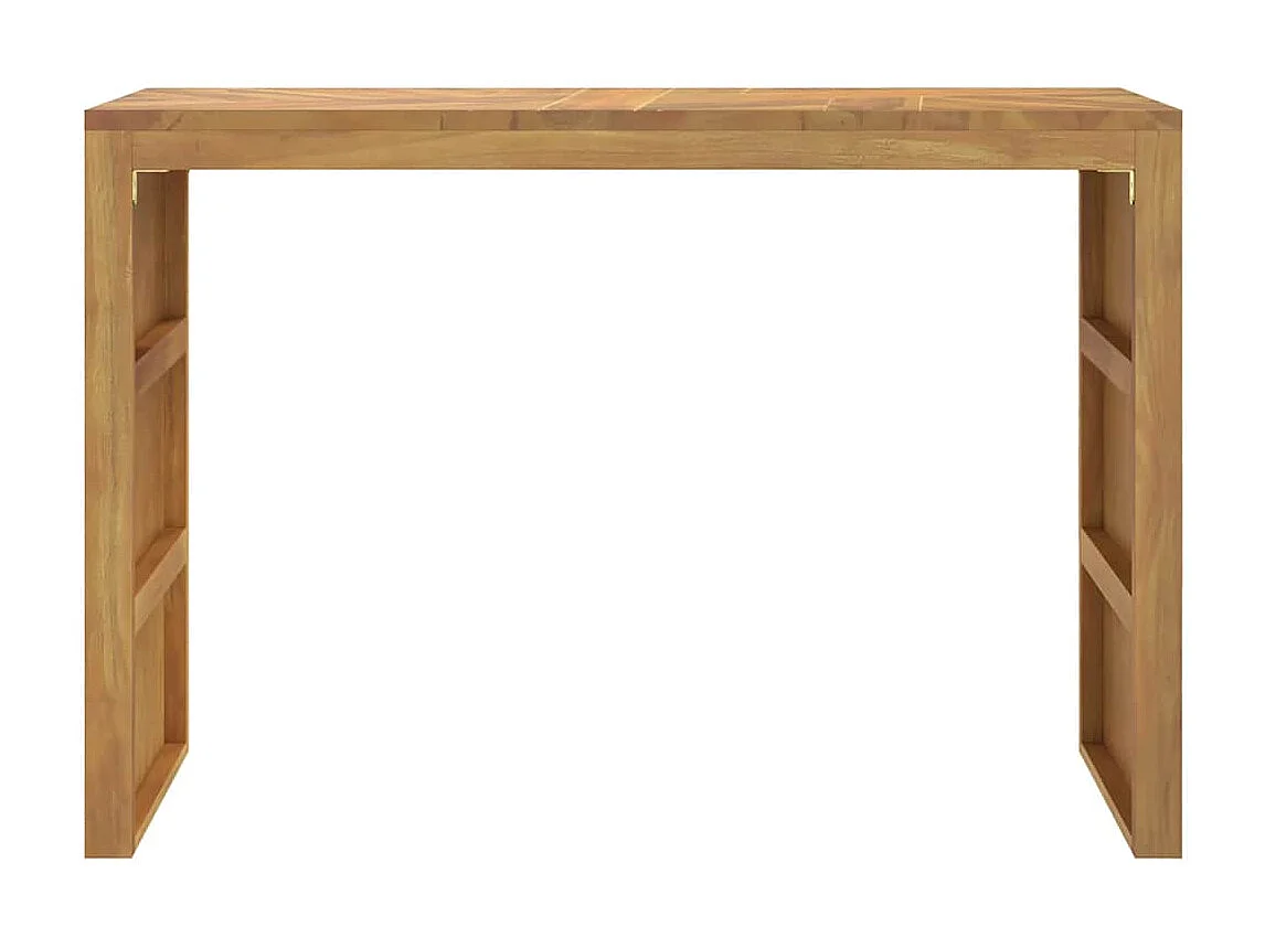 Table console 110x35x75 cm bois massif d'acacia