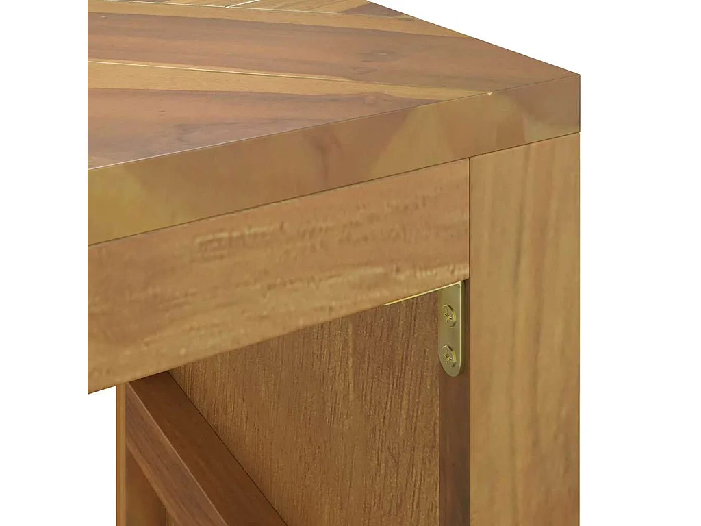 Table console 110x35x75 cm bois massif d'acacia