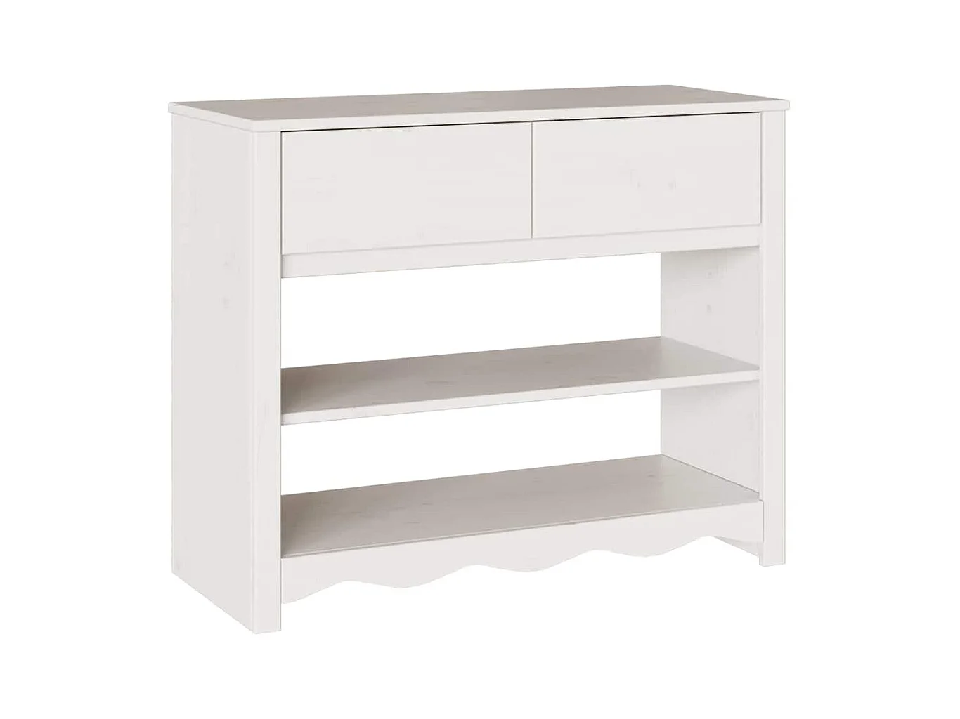 Mesa Consola Drammen 89.5 x 37 x 73 cm Madera maciza de pino