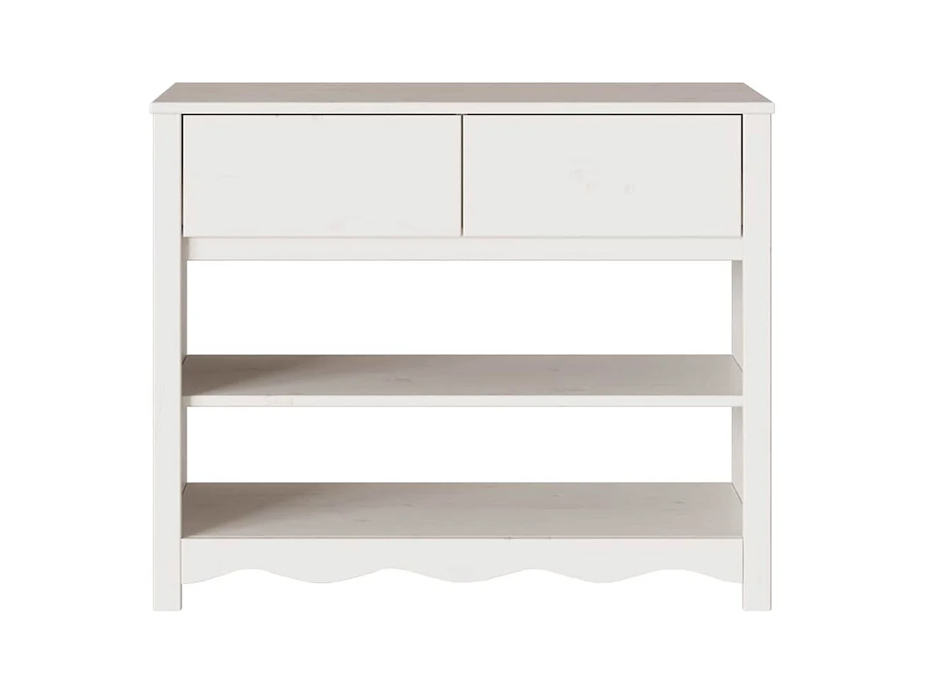 Mesa Consola Drammen 89.5 x 37 x 73 cm Madera maciza de pino