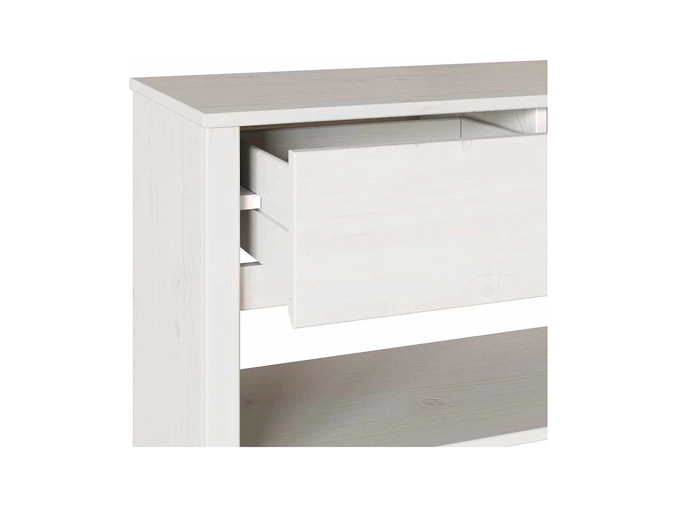 Mesa Consola Drammen 89.5 x 37 x 73 cm Madera maciza de pino