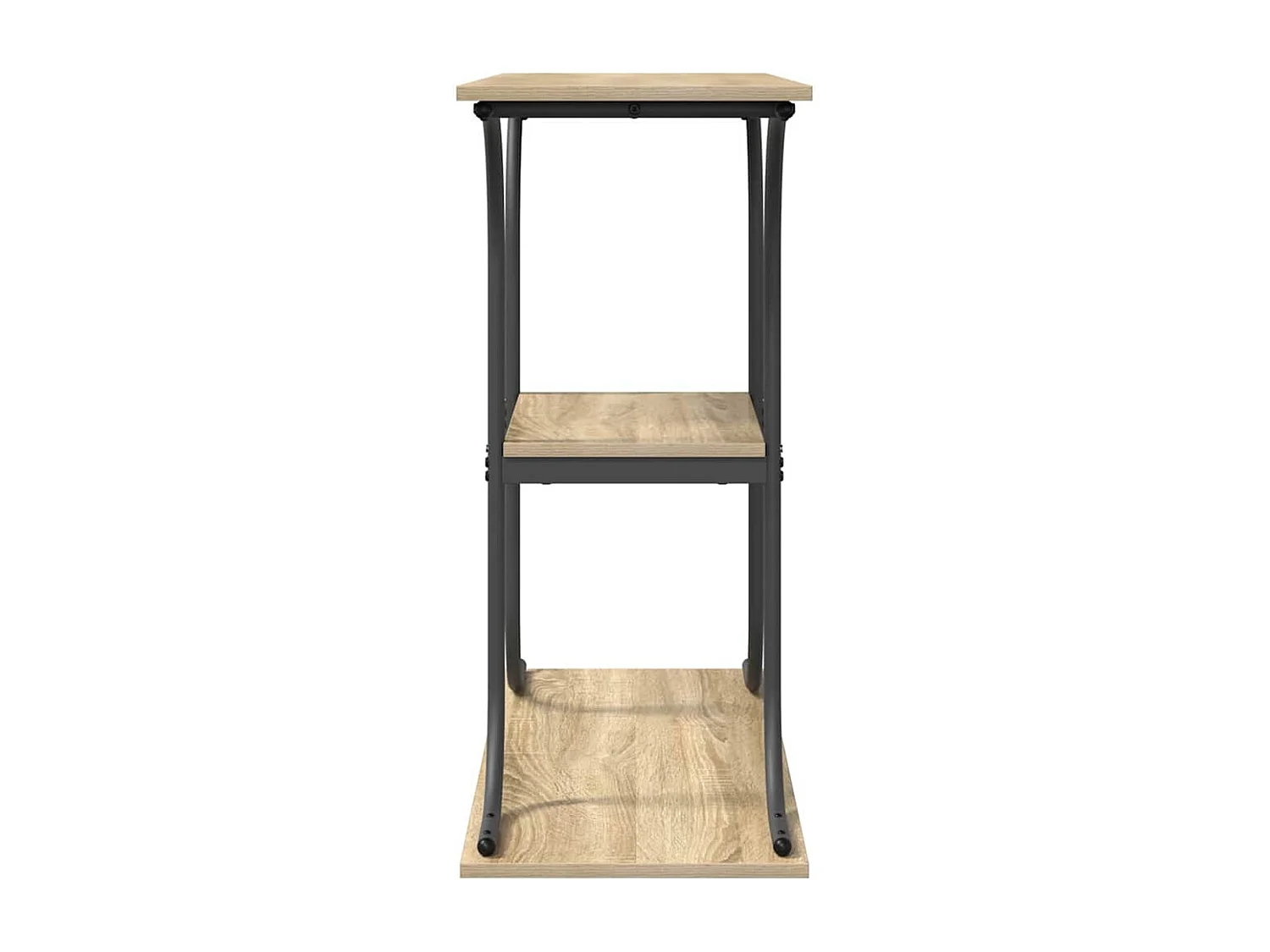 Table console Chêne sonoma 101 x 35 x 80.5 cm Bois d'ingénierie