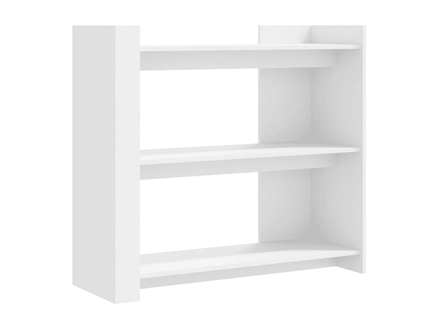 Table console blanc 100x35x90 cm bois d’ingénierie