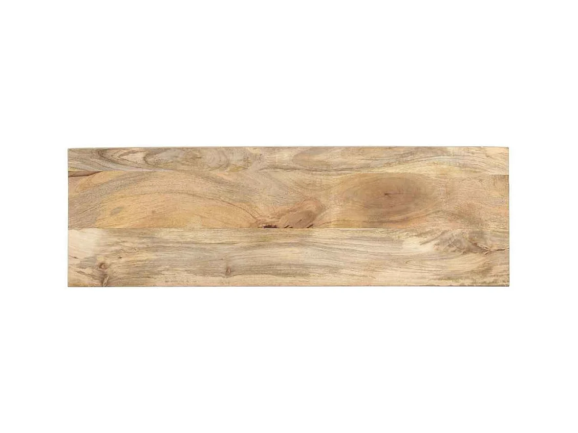 Table console 110x35x75 cm Bois de manguier massif