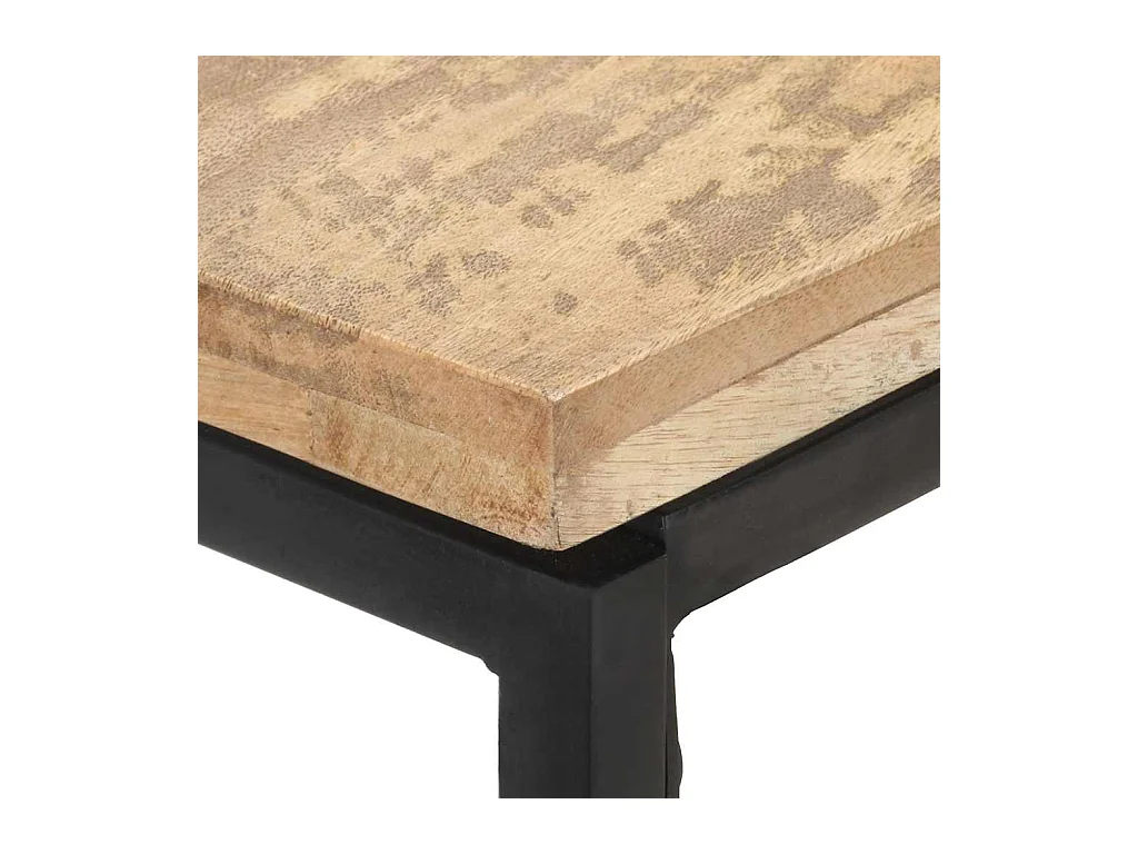 Table console 110x35x75 cm Bois de manguier massif