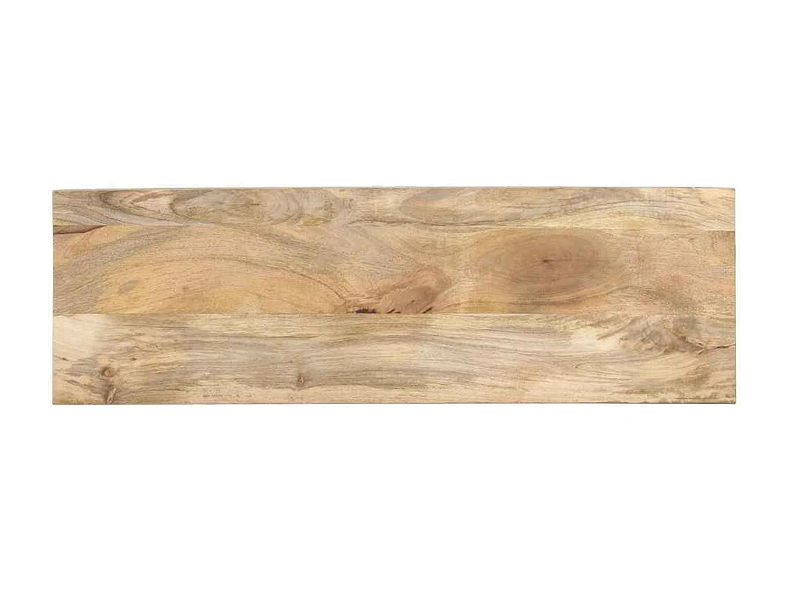 Table console 110x35x75 cm Bois de manguier massif