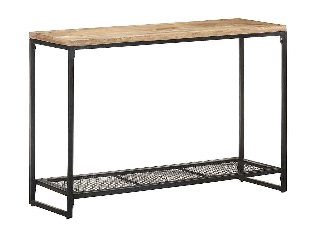 Table console 110x35x75 cm Bois de manguier massif
