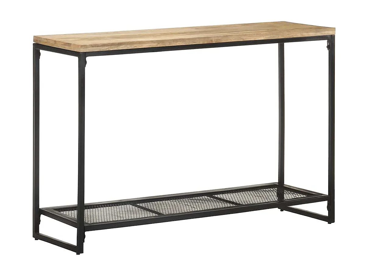 Table console 110x35x75 cm Bois de manguier massif