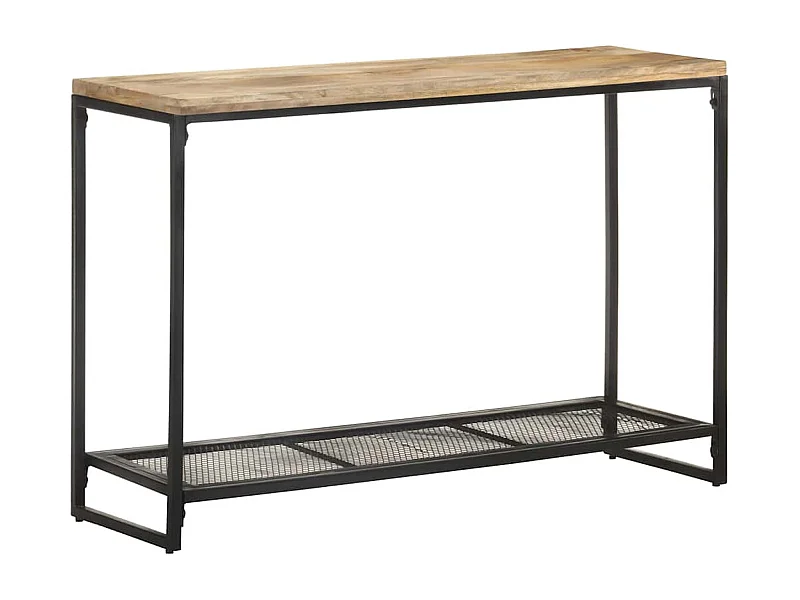 Table console 110x35x75 cm Bois de manguier massif