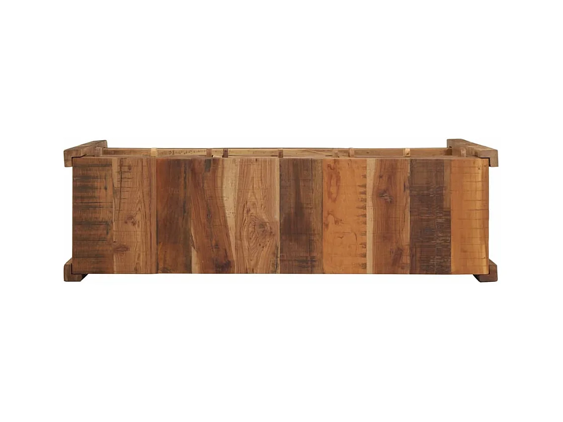Table console avec tiroir avec stockage Marron 107 x 33 x 76 cm