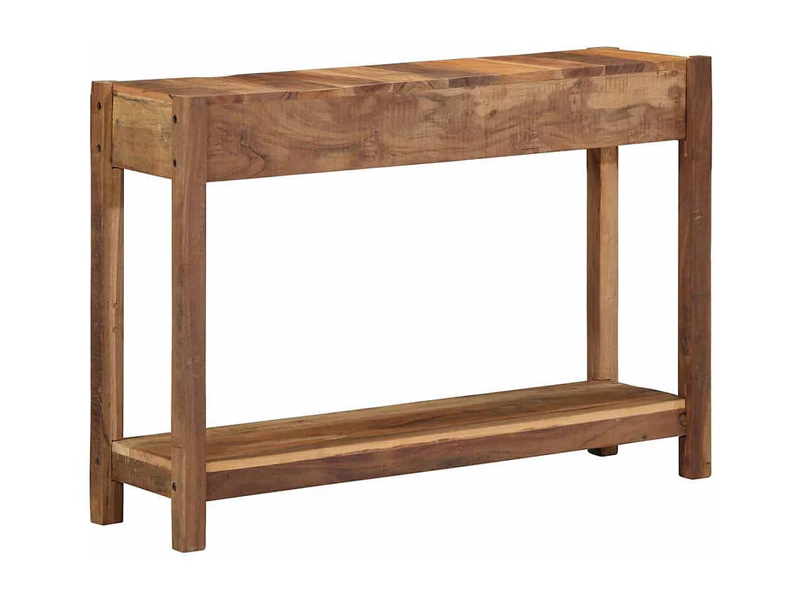 Aparador Castanho 107 x 33 x 76 cm Madeira recuperada maciça