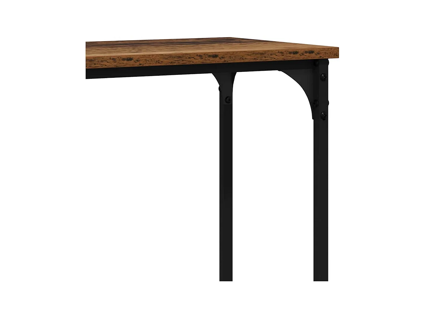 Table console Bois ancien 160 x 29 x 80 cm Bois d'ingénierie