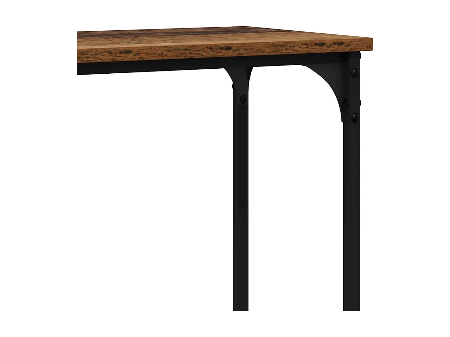 Table console Bois ancien 160 x 29 x 80 cm Bois d'ingénierie