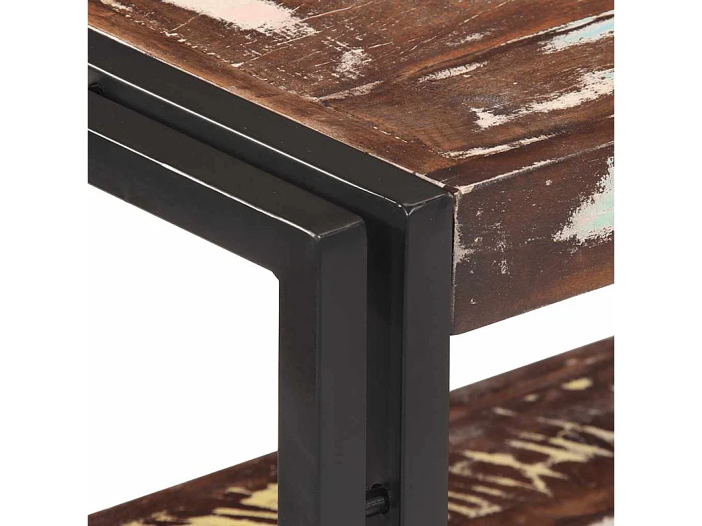 Table console 90x30x75 cm Bois de récupération massif