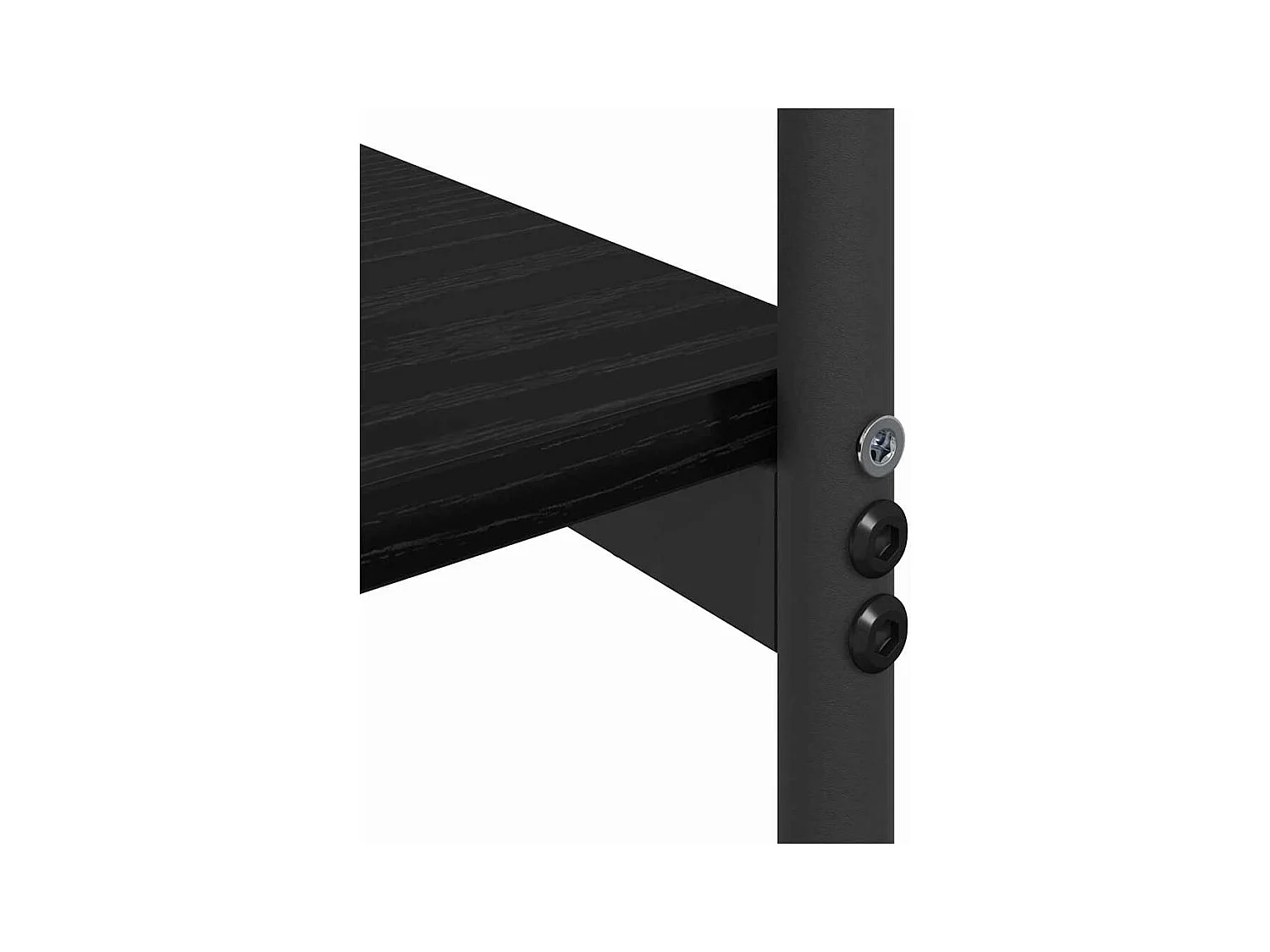 Table console Chêne noir 101 x 35 x 80.5 cm Bois d'ingénierie