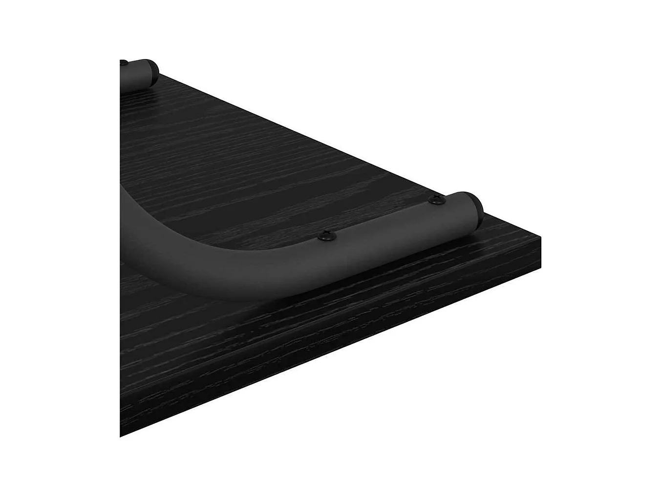 Table console Chêne noir 101 x 35 x 80.5 cm Bois d'ingénierie