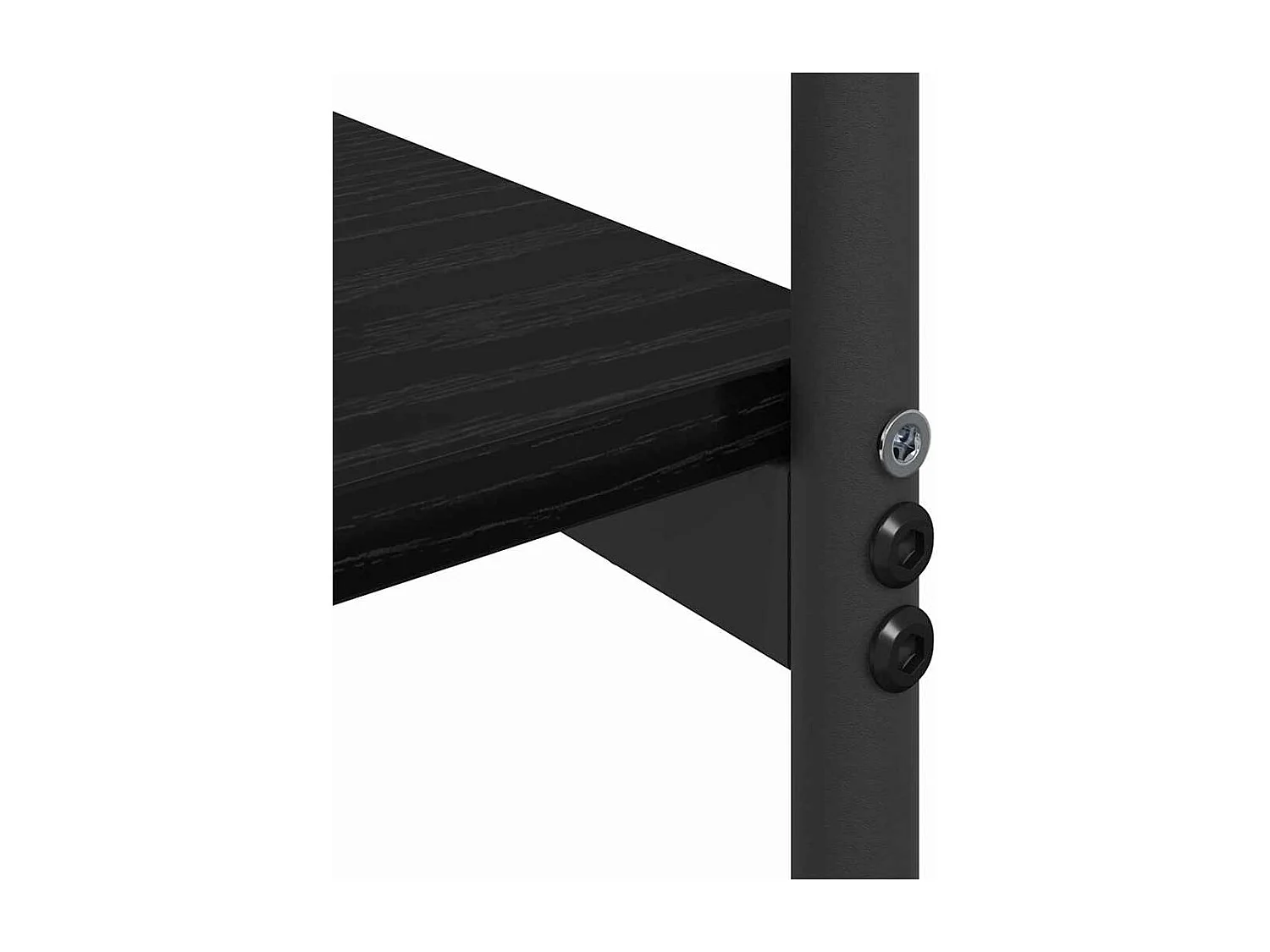 Table console Chêne noir 101 x 35 x 80.5 cm Bois d'ingénierie