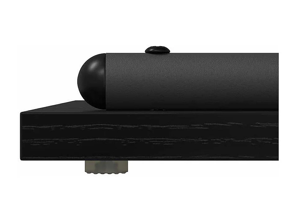 Table console Chêne noir 101 x 35 x 80.5 cm Bois d'ingénierie