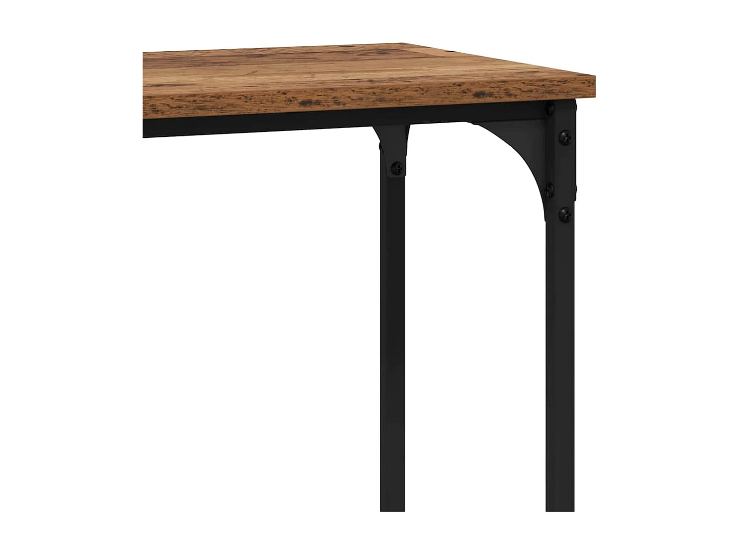 Table console Bois ancien 75 x 30.5 x 75 cm Bois d'ingénierie