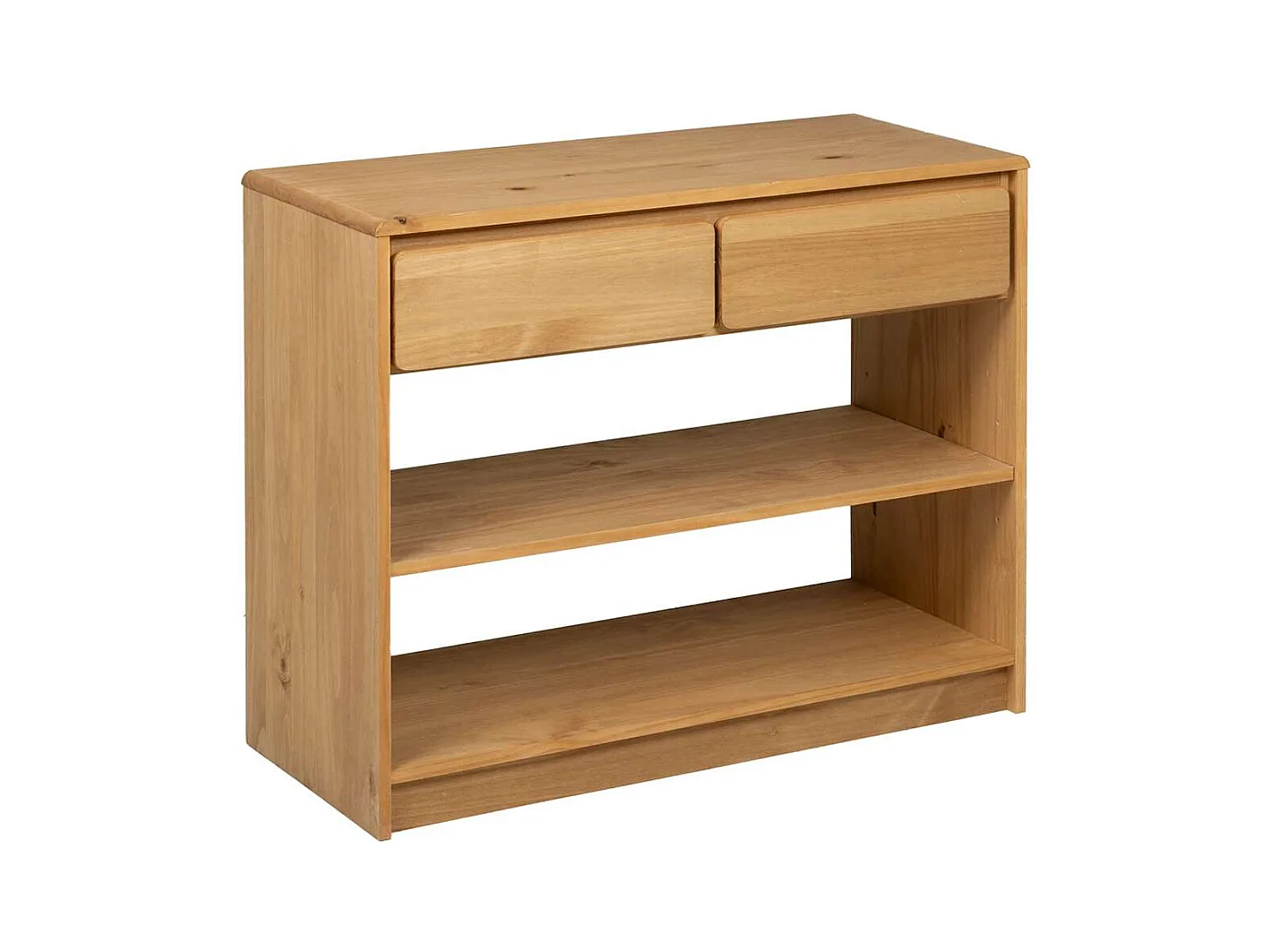 Mesa consola SAUDA madera maciza de pino roble 89,5x36,5x73 cm