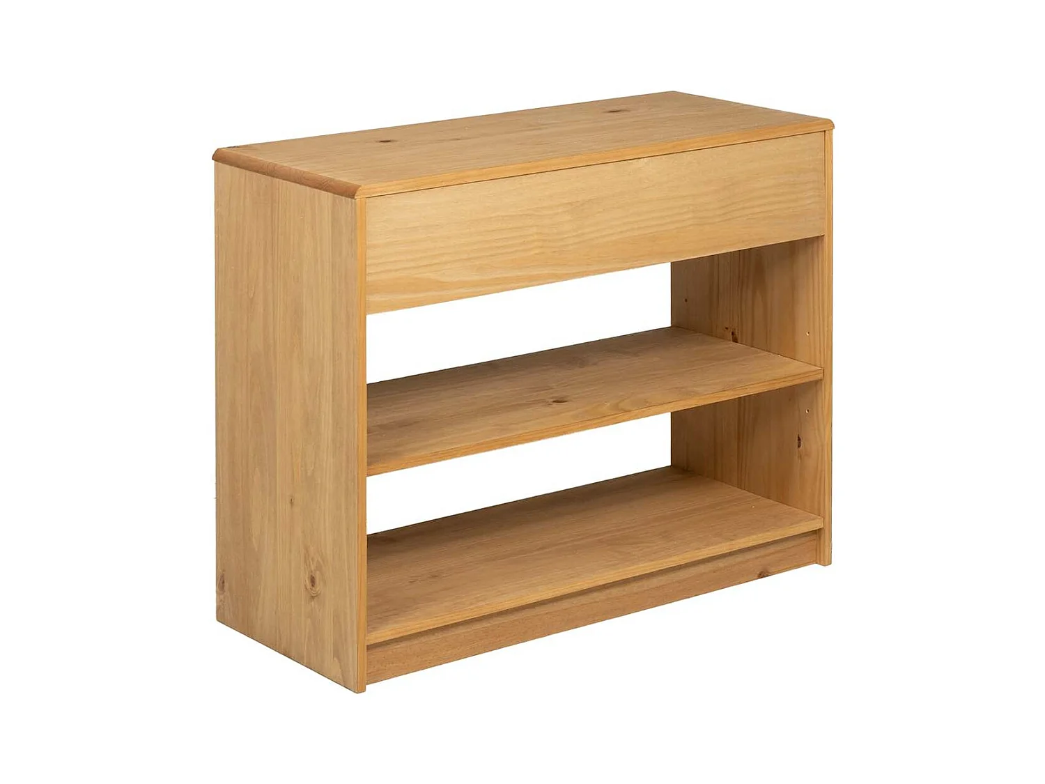 Mesa consola SAUDA madera maciza de pino roble 89,5x36,5x73 cm
