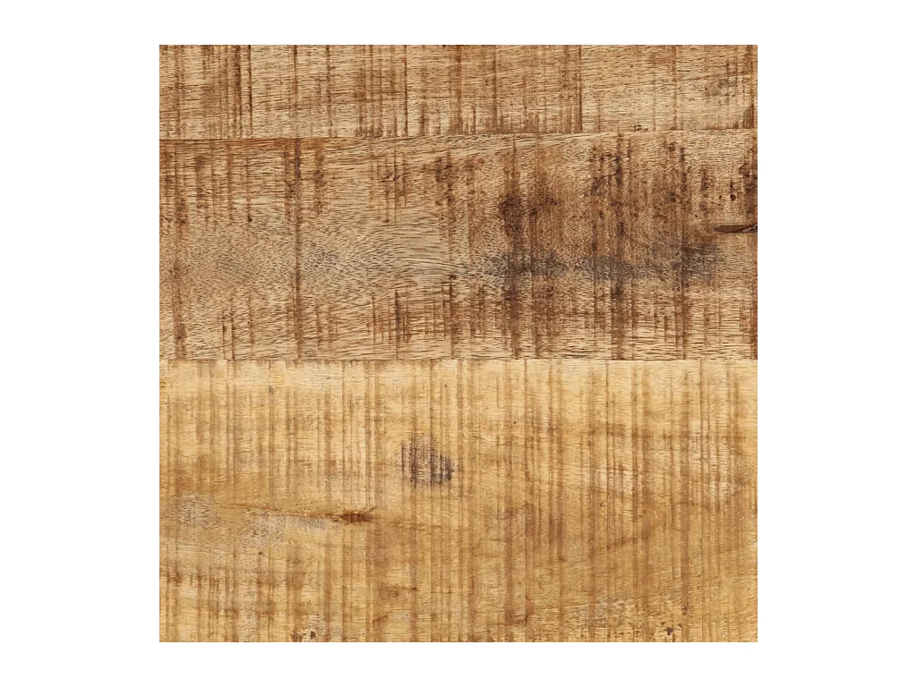 Mesa consola de madera maciza de mango 100x35x75 cm