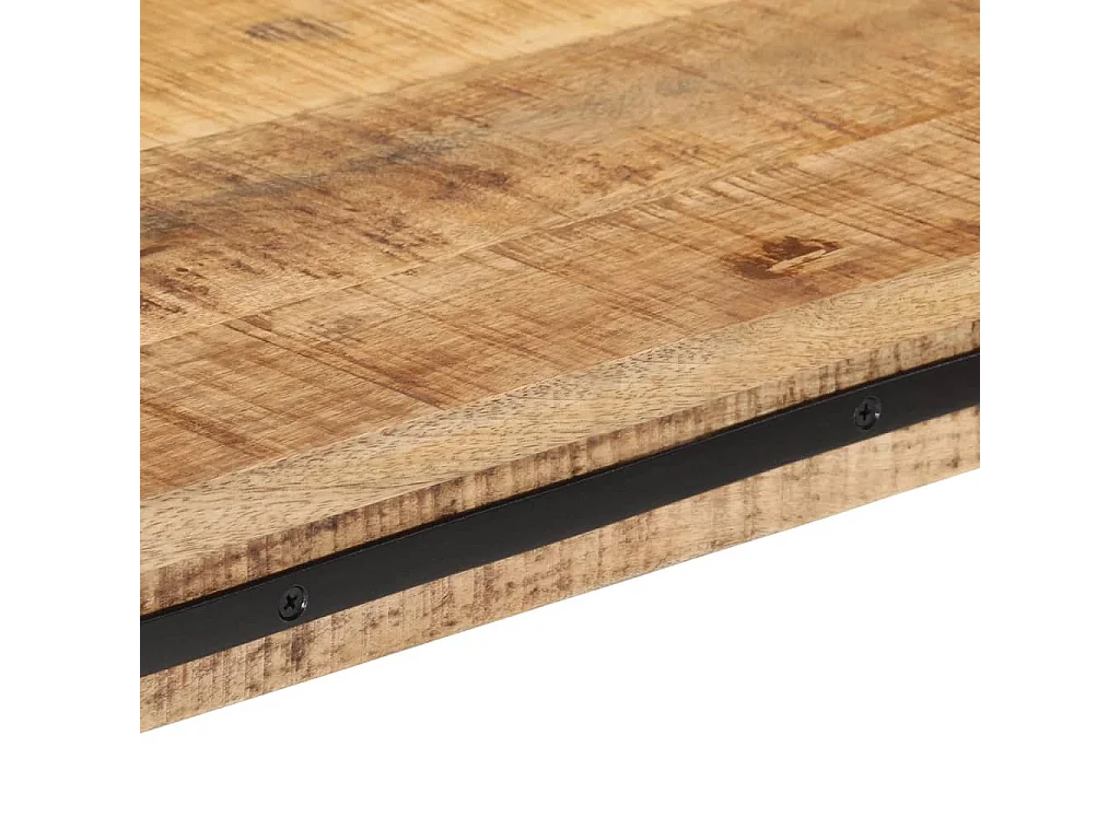 Table console 100x35x75 cm bois de manguier massif