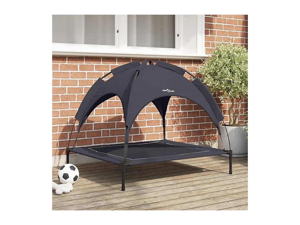 Cama para perro Negro l Acero