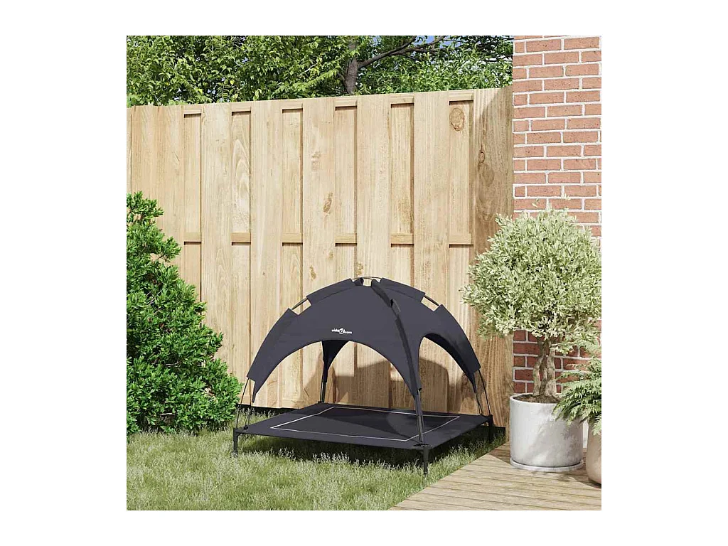 Cama para perro Negro l Acero