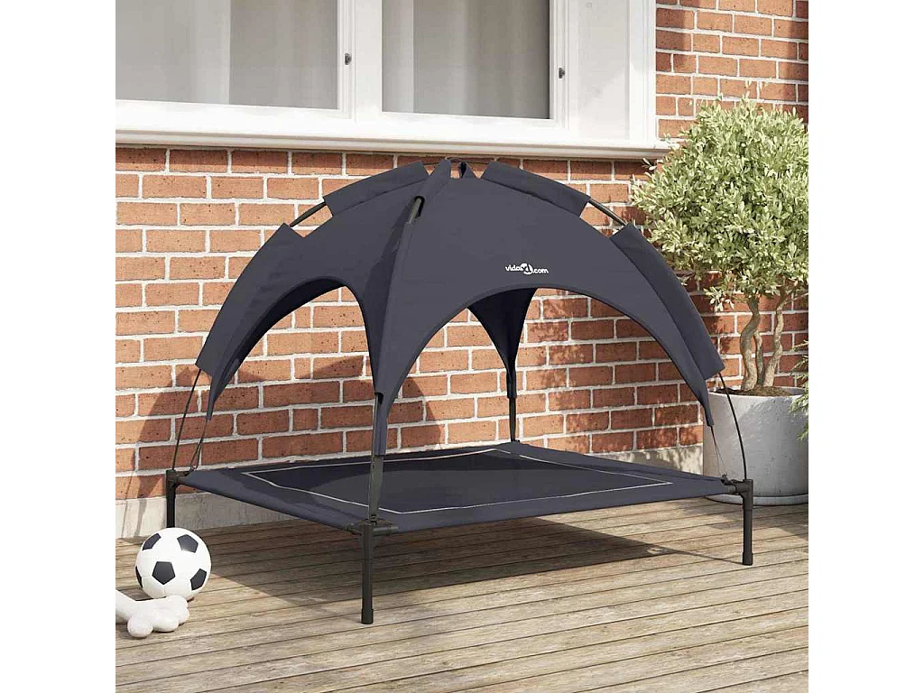 Lit pour Chien Noir l Acier