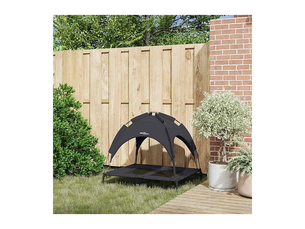 Cama para perro Negro l Acero