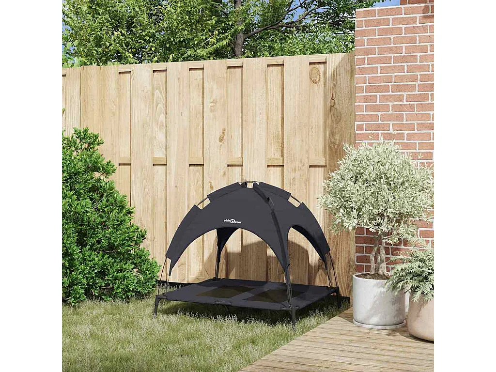 Lit pour Chien Noir l Acier