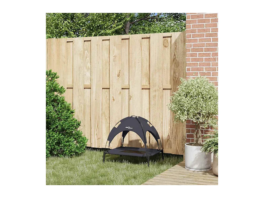 Cama para perro Negro s Acero