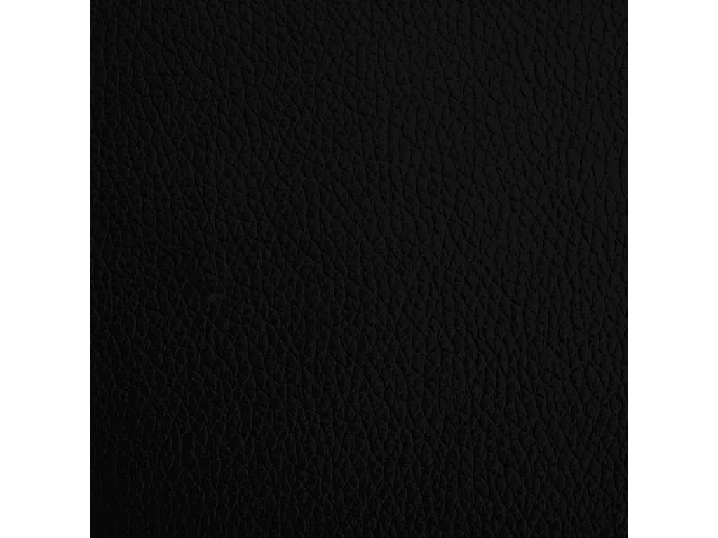 Lit pour chien noir 95x55x30 cm similicuir