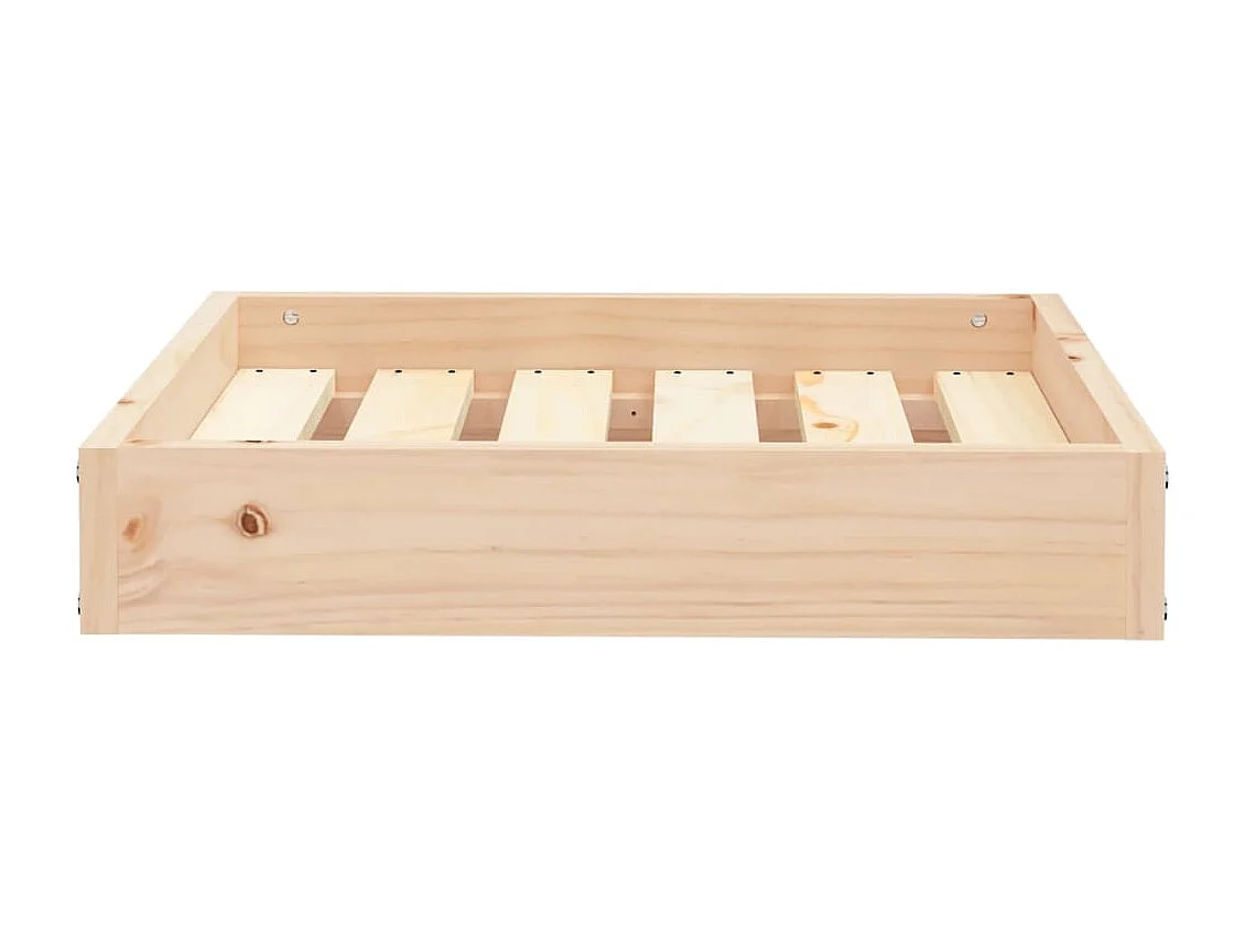 Lit pour chien 51,5x44x9 cm Bois de pin solide