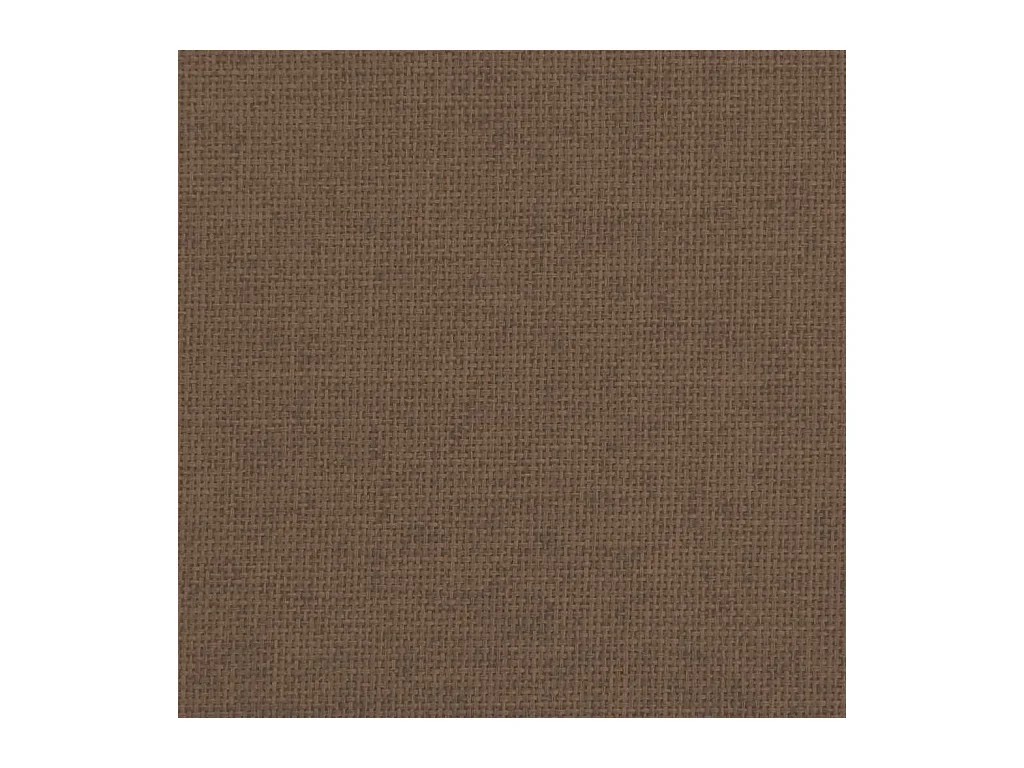 Lit pour chien marron 70x40x24 cm tissu