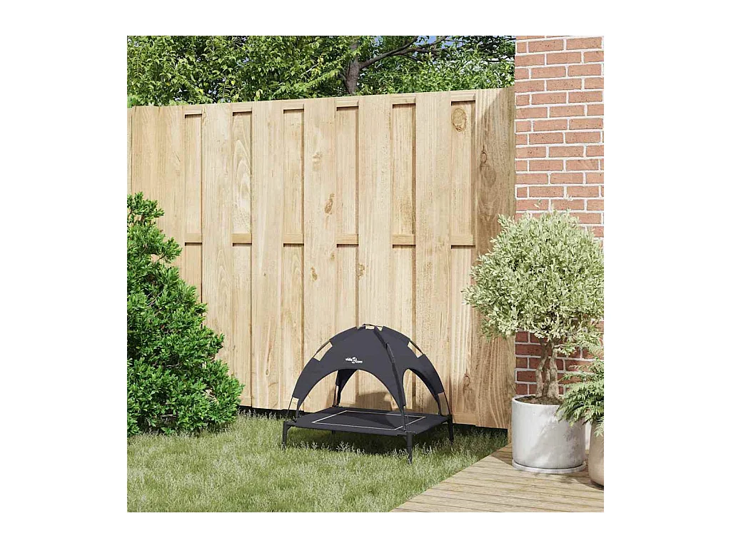 Cama para perro Negro s Acero