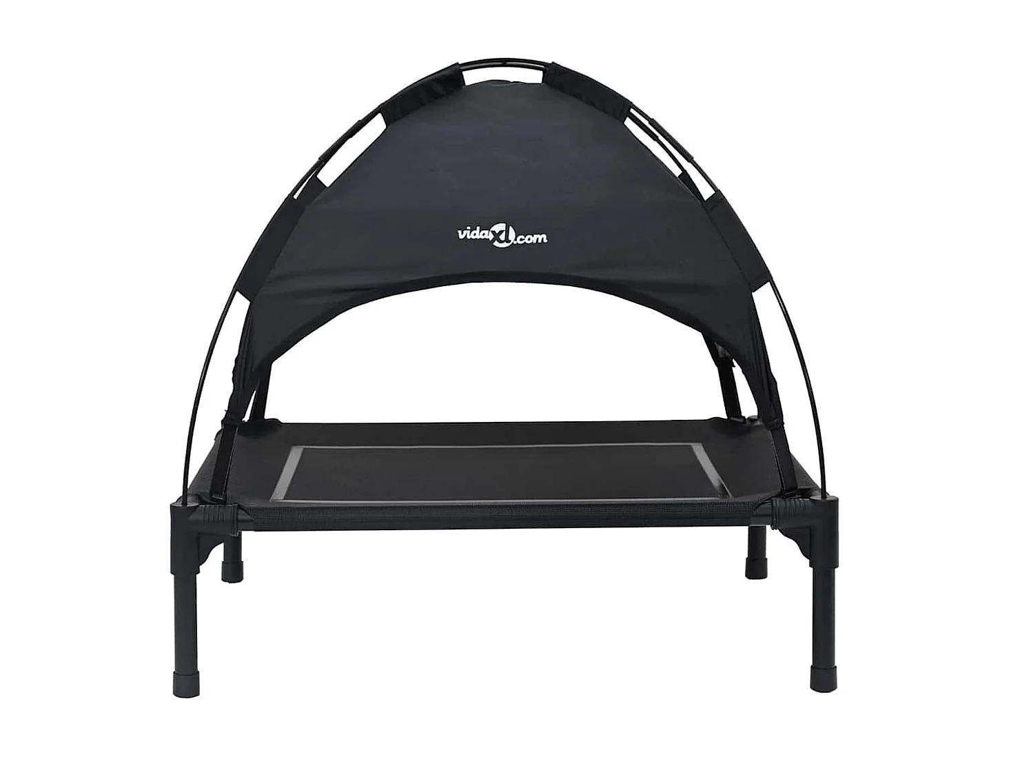 Lit pour Chien Noir s Acier