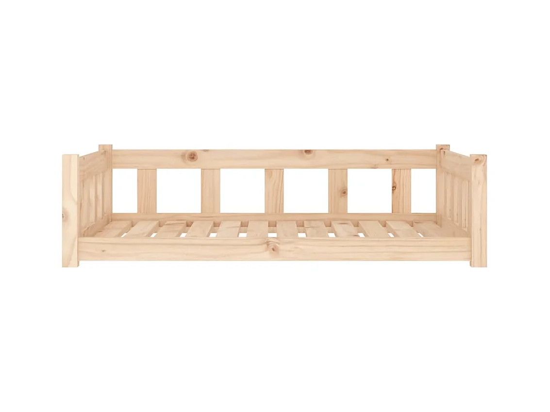 Cama para perros 105,5x75,5x28 cm Madera maciza de pino