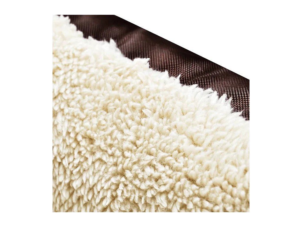 Lit chaud pour chiens avec coussin rembourré Taille M