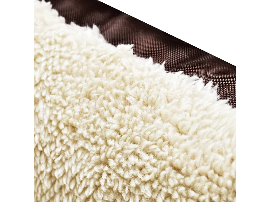 Lit chaud pour chiens avec coussin rembourré Taille M