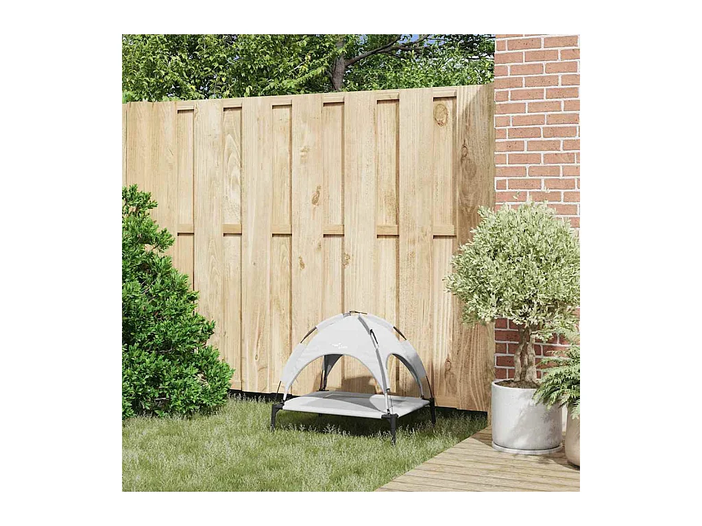 Cama para perro Gris plata s Acero