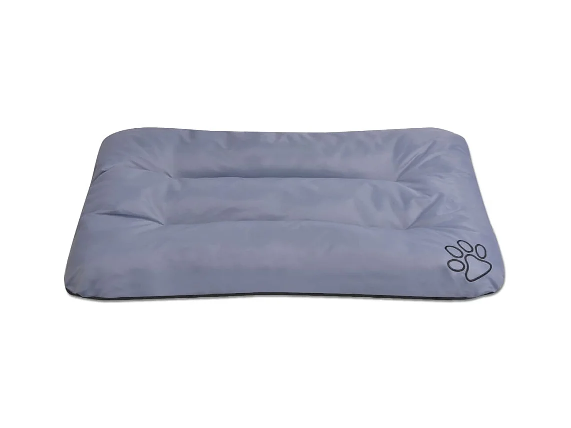 Colchão para cães cinzento tamanho XL