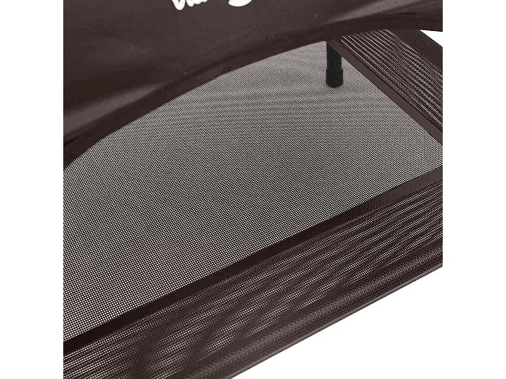 Lit pour Chien Marron xl Acier