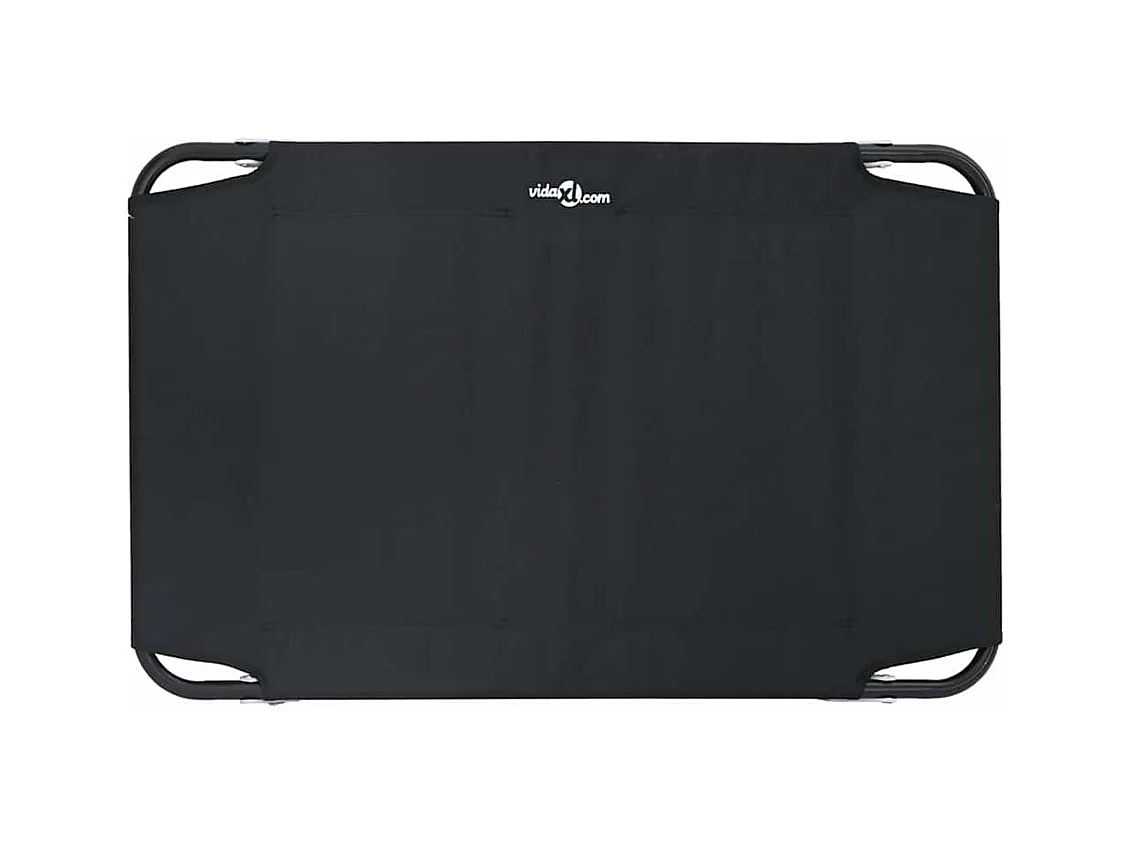 Cama para Cachorro Preto ML Tecido Oxford e Aço