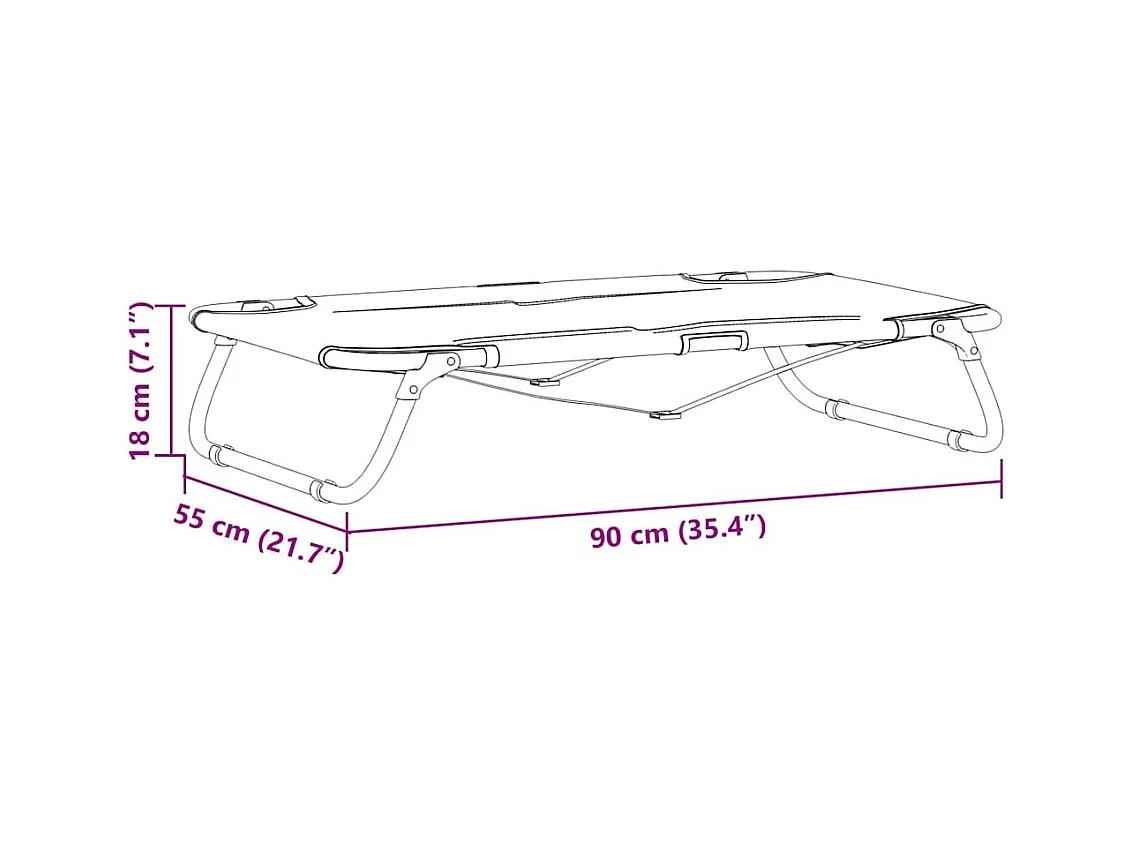 Cama para Cachorro Preto ML Tecido Oxford e Aço