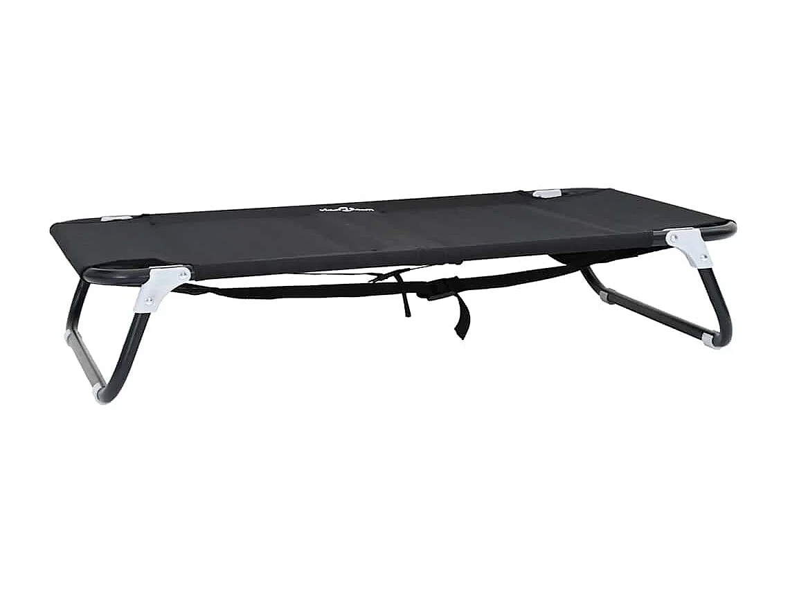 Cama para Cachorro Preto ML Tecido Oxford e Aço