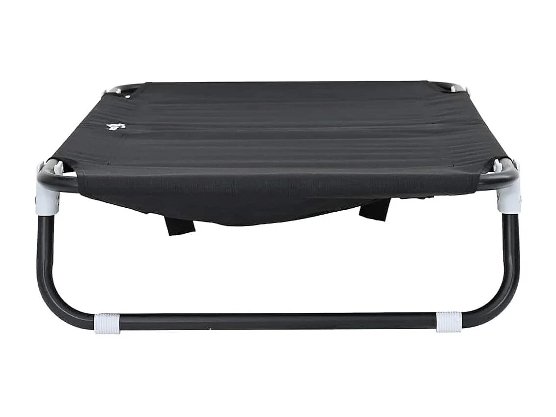 Cama para Cachorro Preto ML Tecido Oxford e Aço