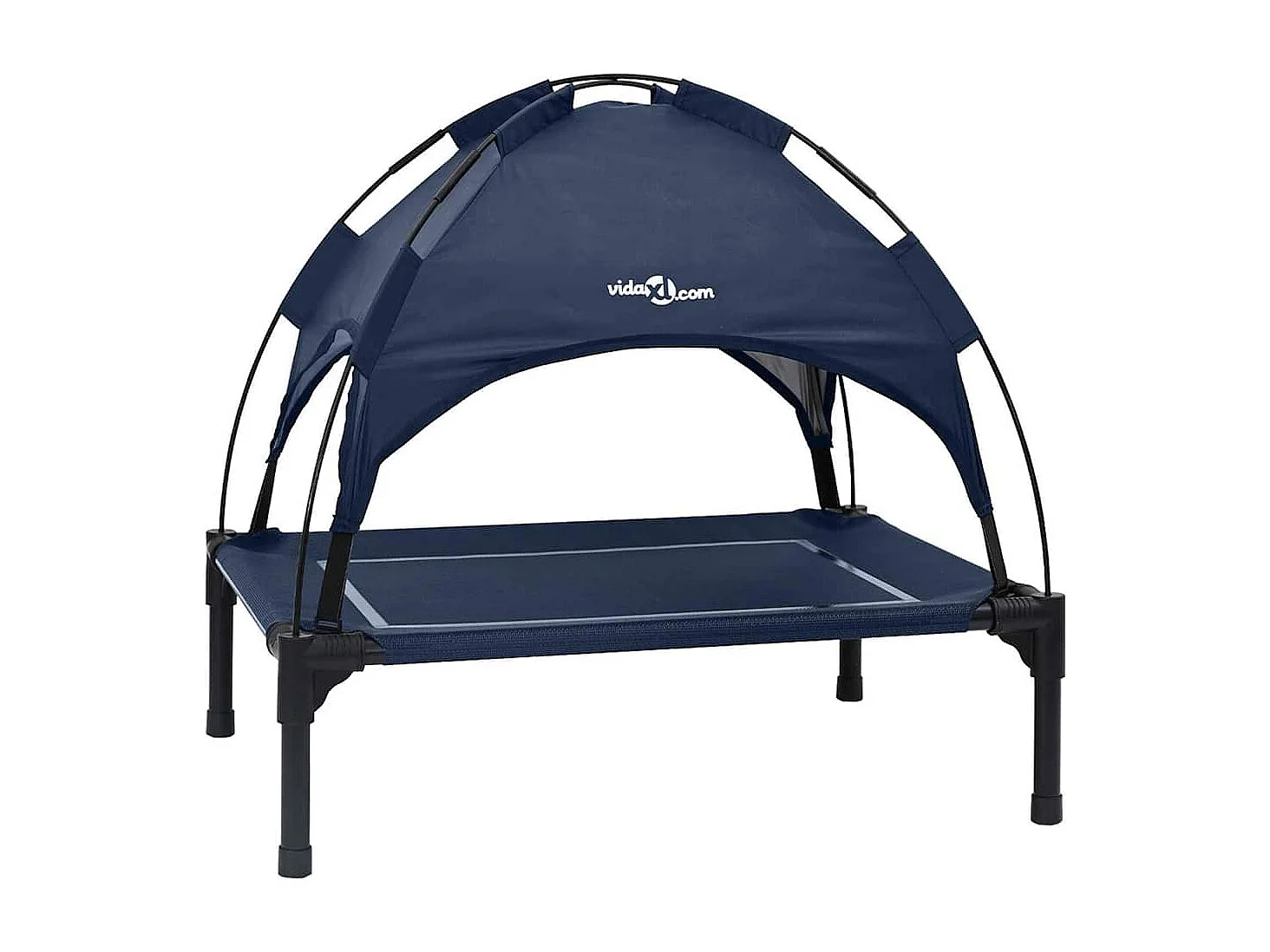 Lit pour Chien Bleu marine s Acier