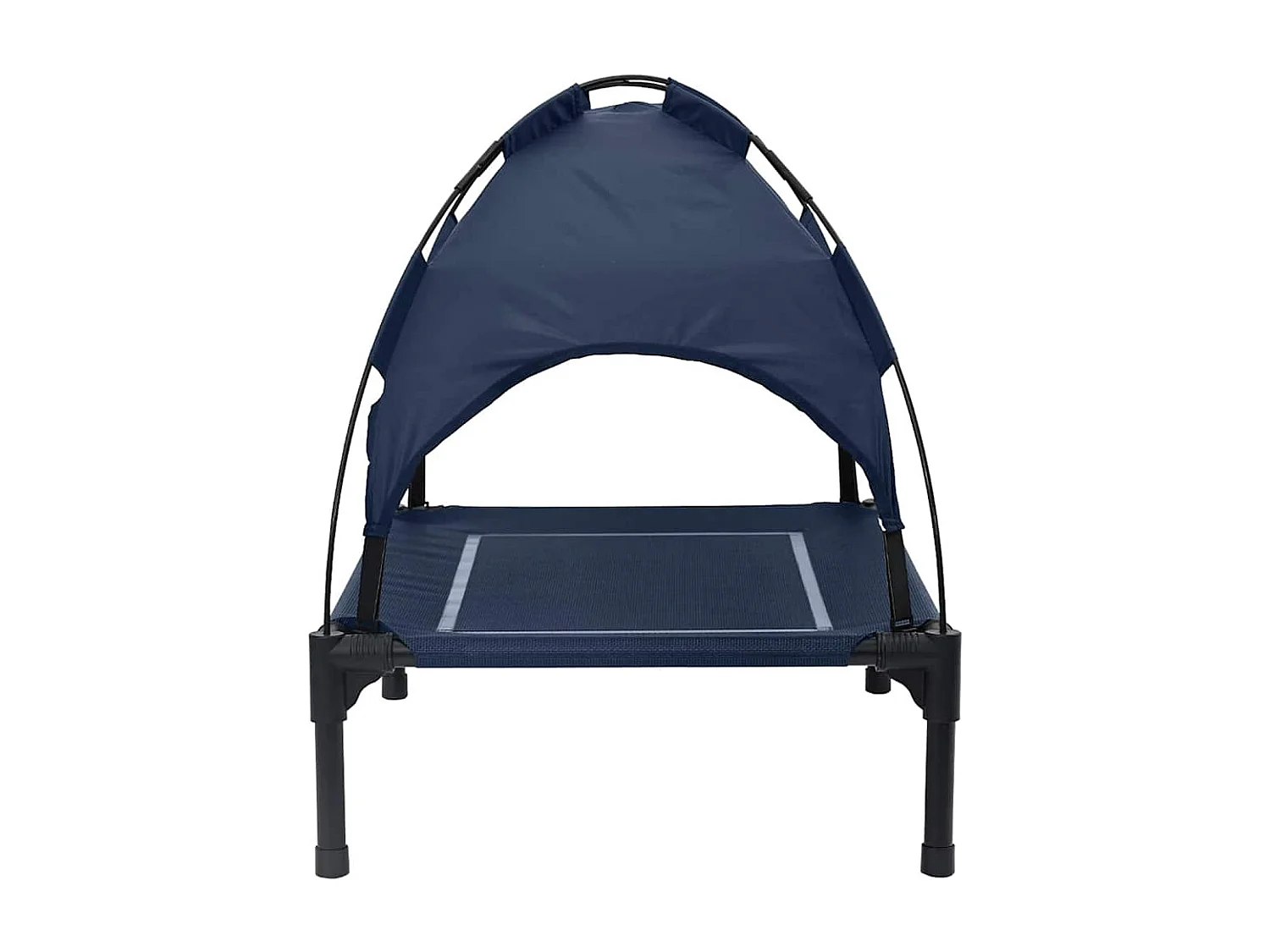 Lit pour Chien Bleu marine s Acier